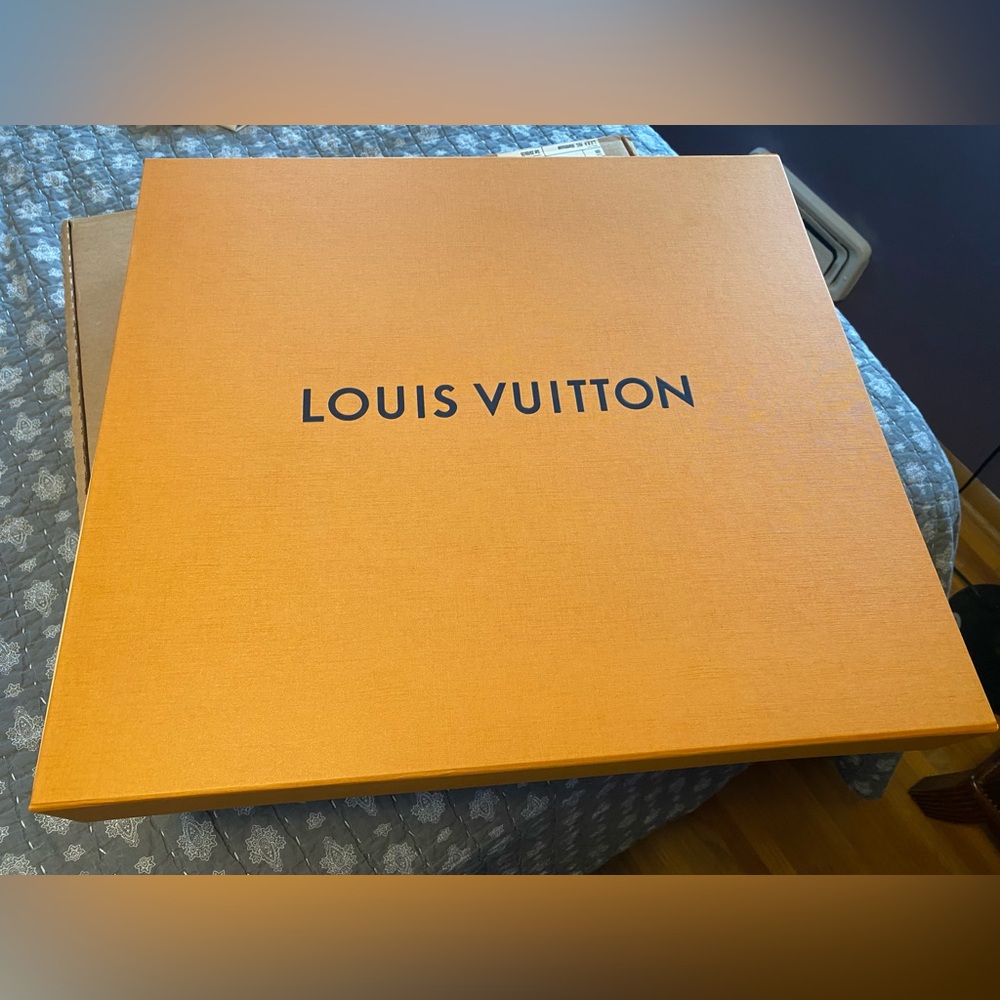 Authentic Louis Vuitton Orange Box